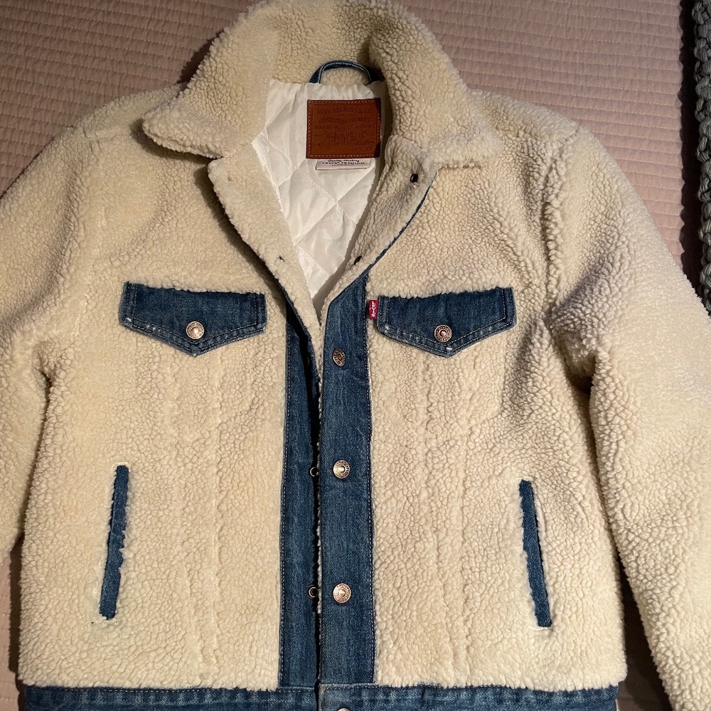Levi’s shearling jacket